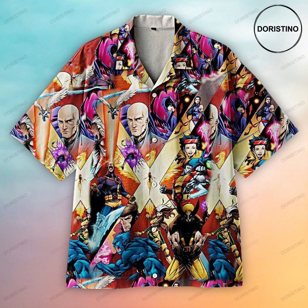 Xmen Avenger Vintage Summer Hawaiian Shirt