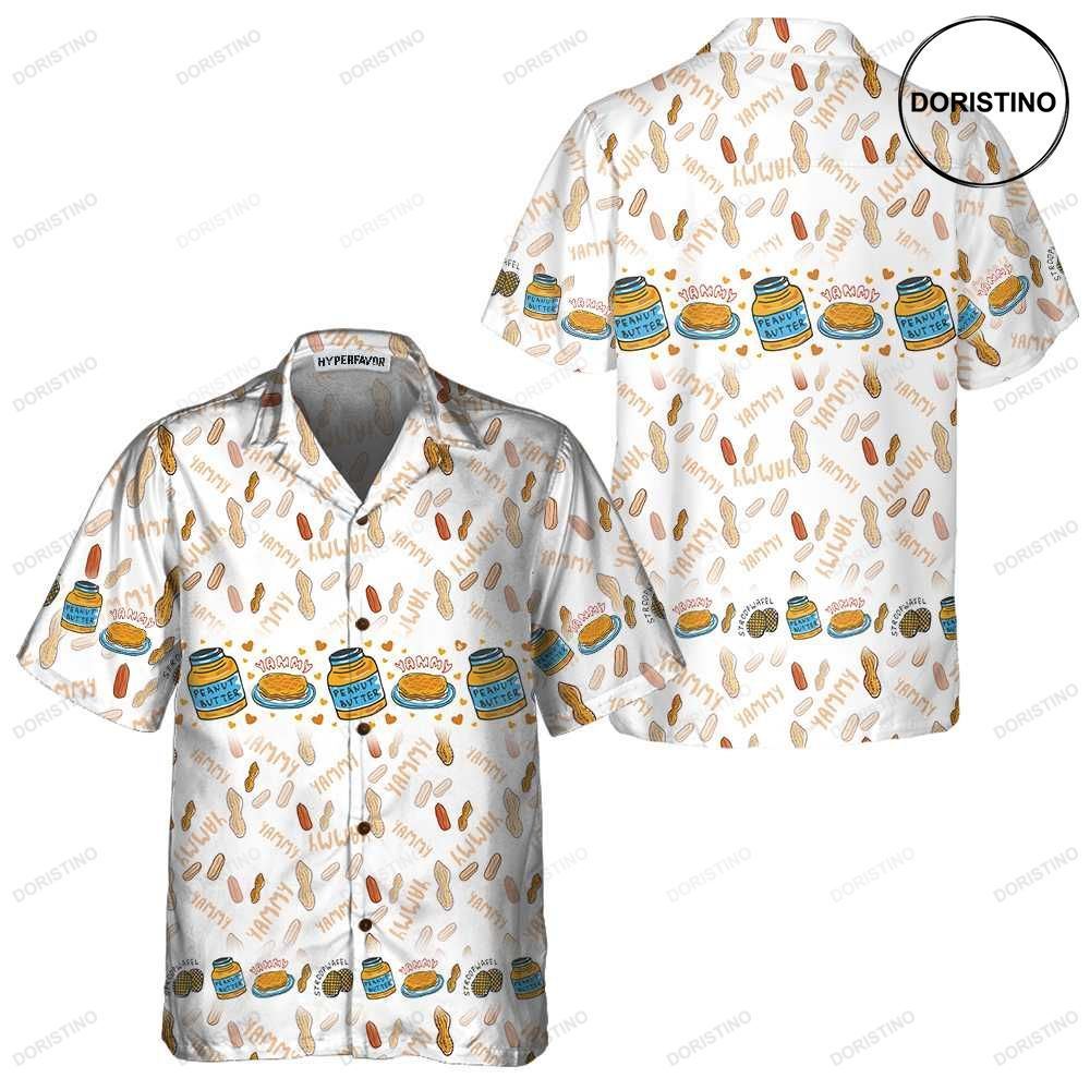 Yammy Peanut Butter V2 Funny Peanut Butter Gift For Peanut Butter Lovers Hawaiian Shirt