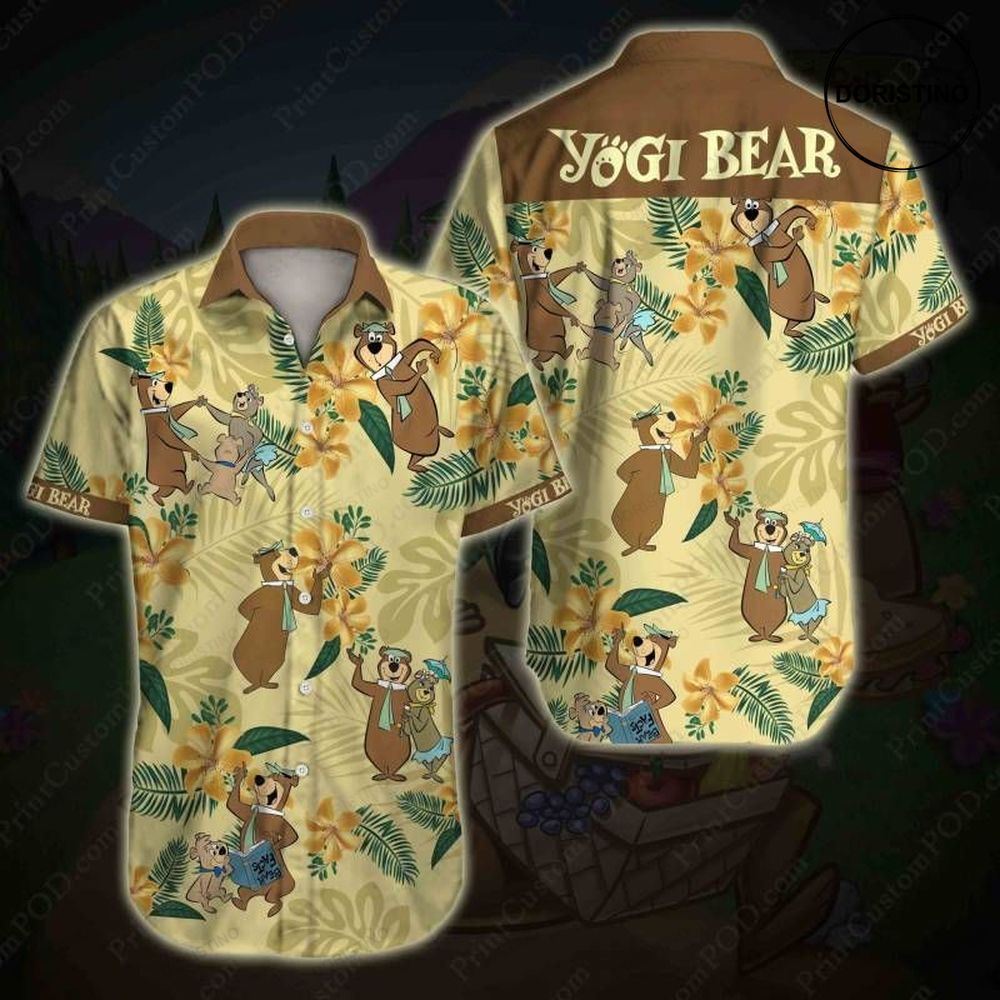 Yogi Bear Awesome Hawaiian Shirt