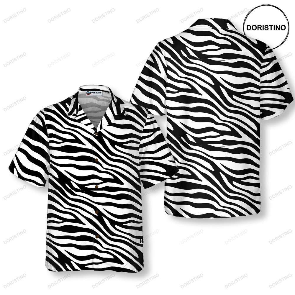 Zebra Pattern Limited Edition Hawaiian Shirt