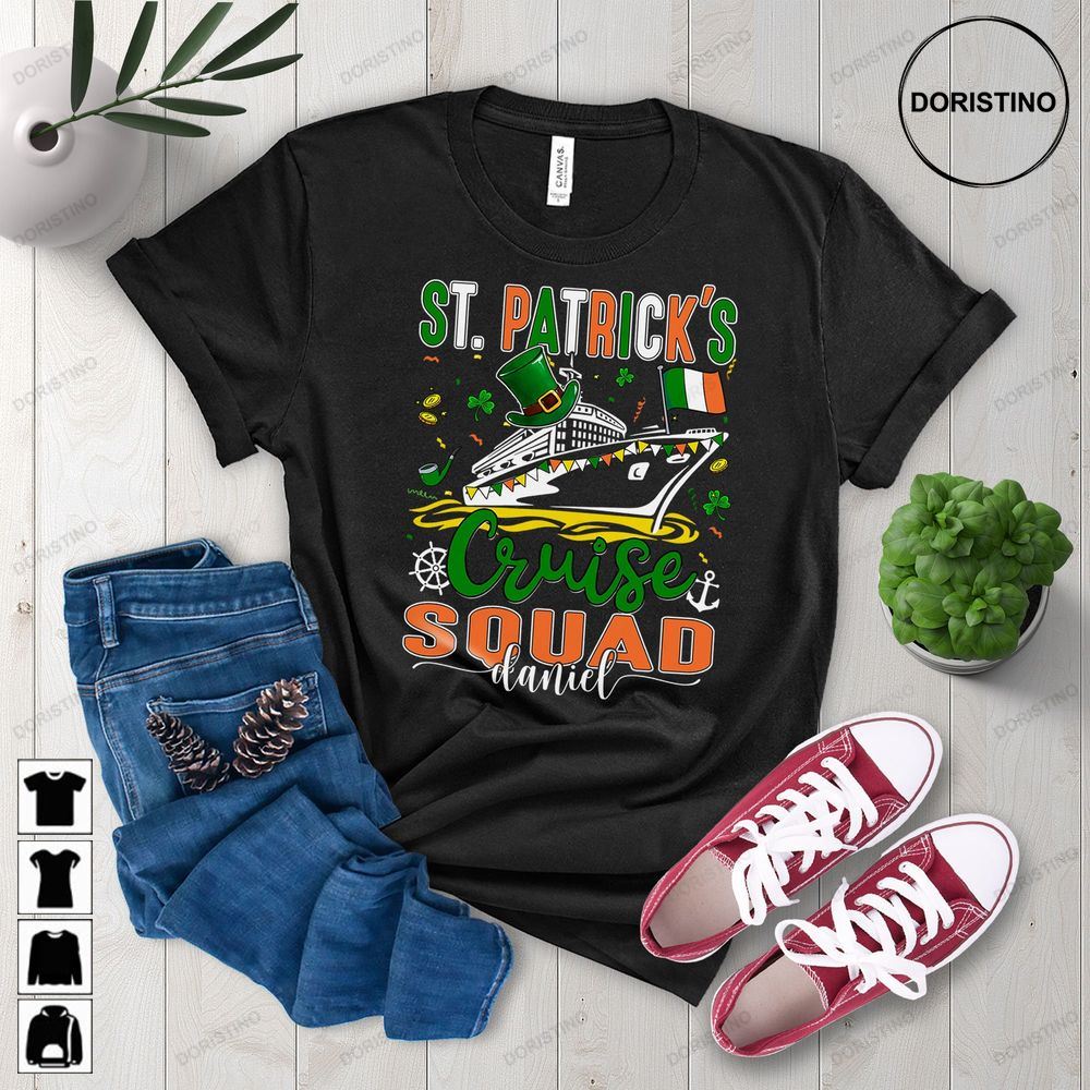 Custom St Patricks Day Cruise Squad Happy Patricks Limited Edition T-shirts