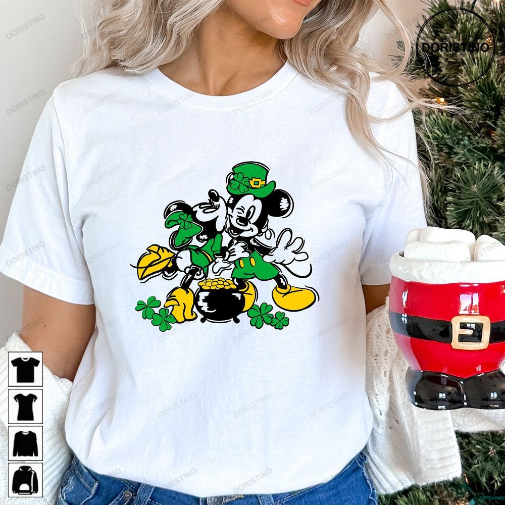 Disney St Patricks Minnie St Patricks Mickeys Awesome Shirts