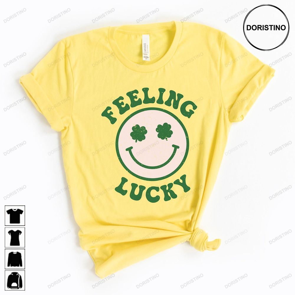 Feeling Lucky St Patricks Day Lucky St Awesome Shirts