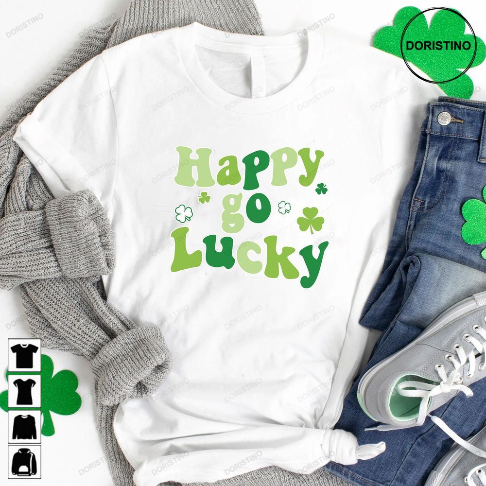 Happy Go Lucky Retro Retro St Patricks Day Trending Style