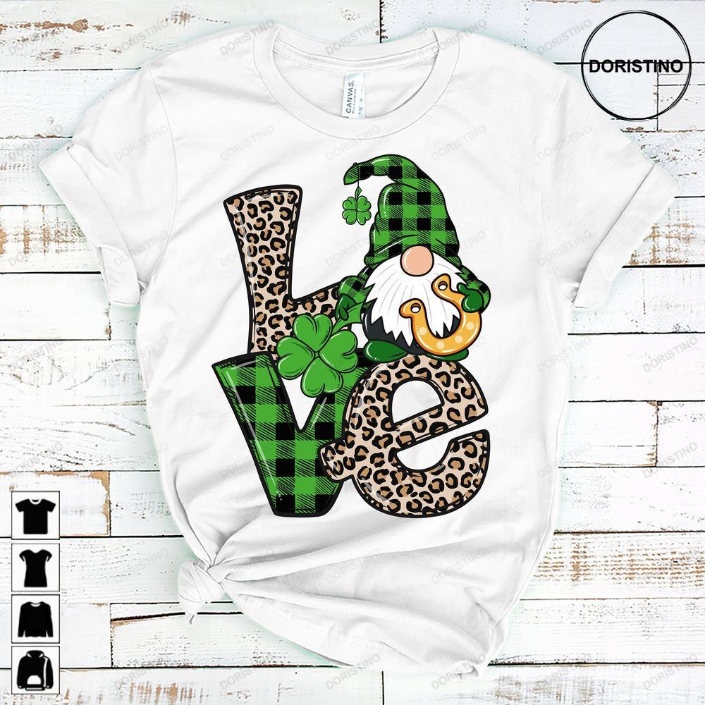 Love Patrick Day Gnomes St Patricks Day Limited Edition T-shirts