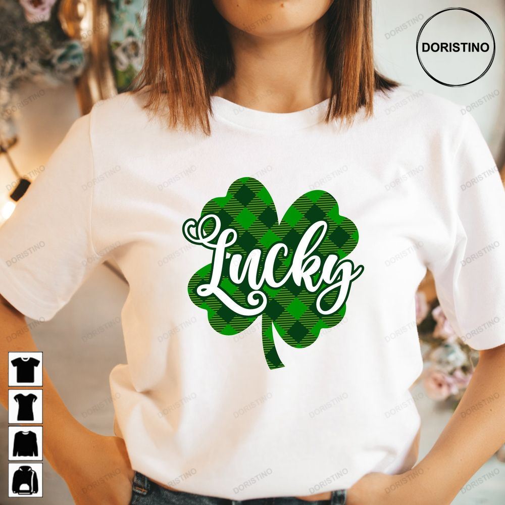 Lucky Clover St Patricks Day Lucky Trending Style