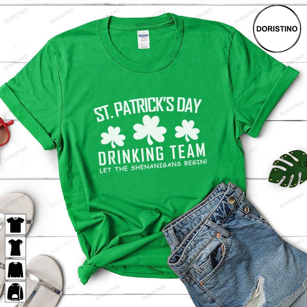 St Patricks Day Drinking Team St Patrick Day Irish Limited Edition T-shirts