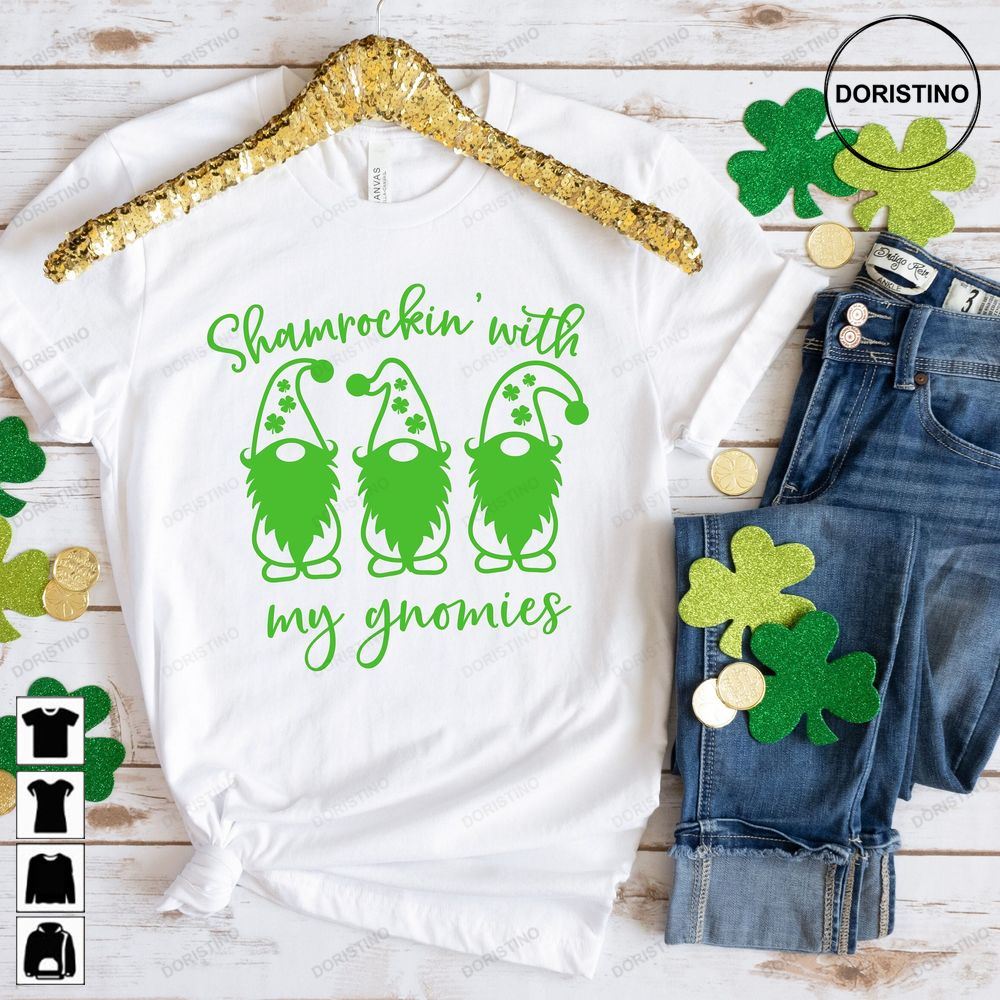 St Patricks Day Gnomes T Patricks Day Trending Style