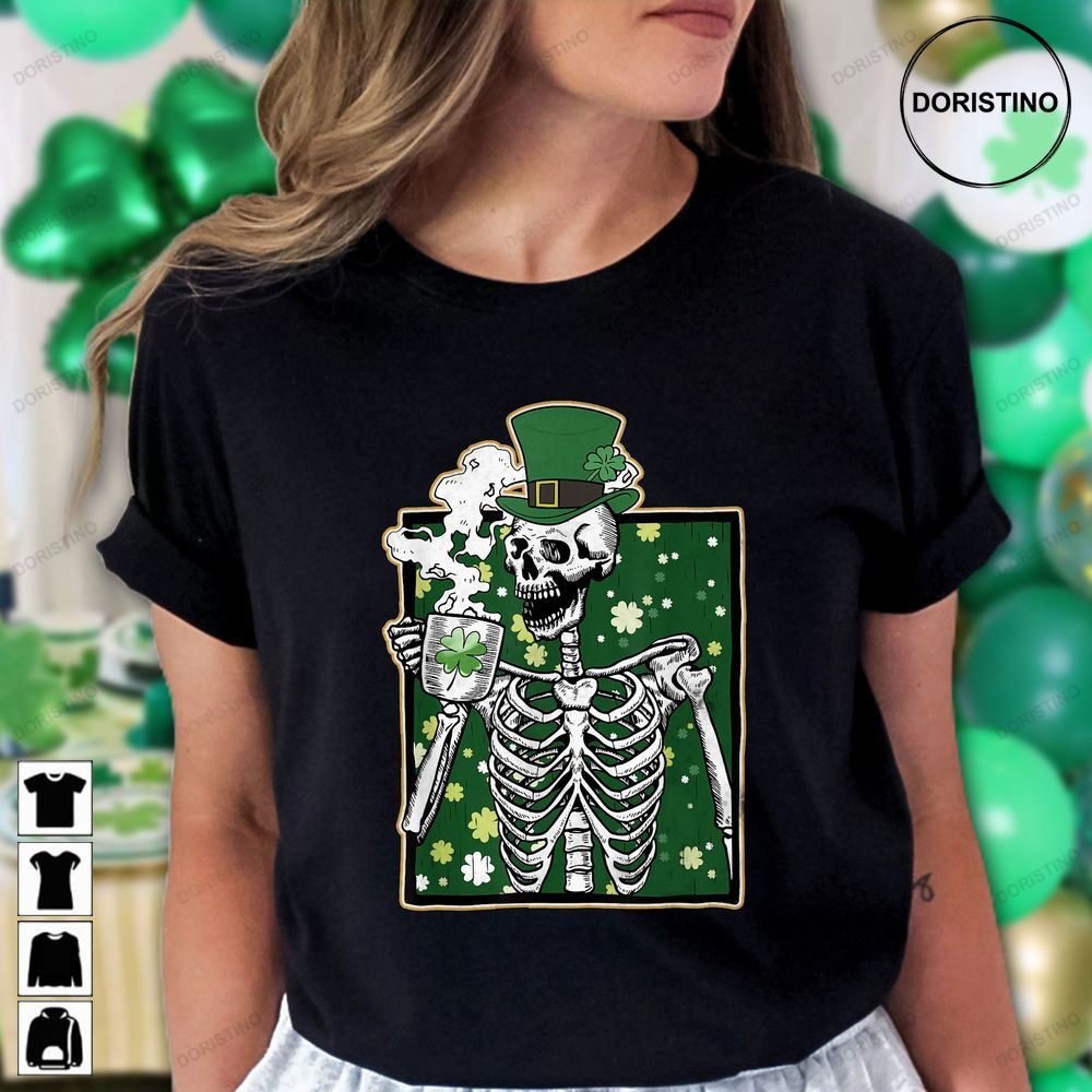 St Patricks Day Skeleton Skeleton Patricks Awesome Shirts