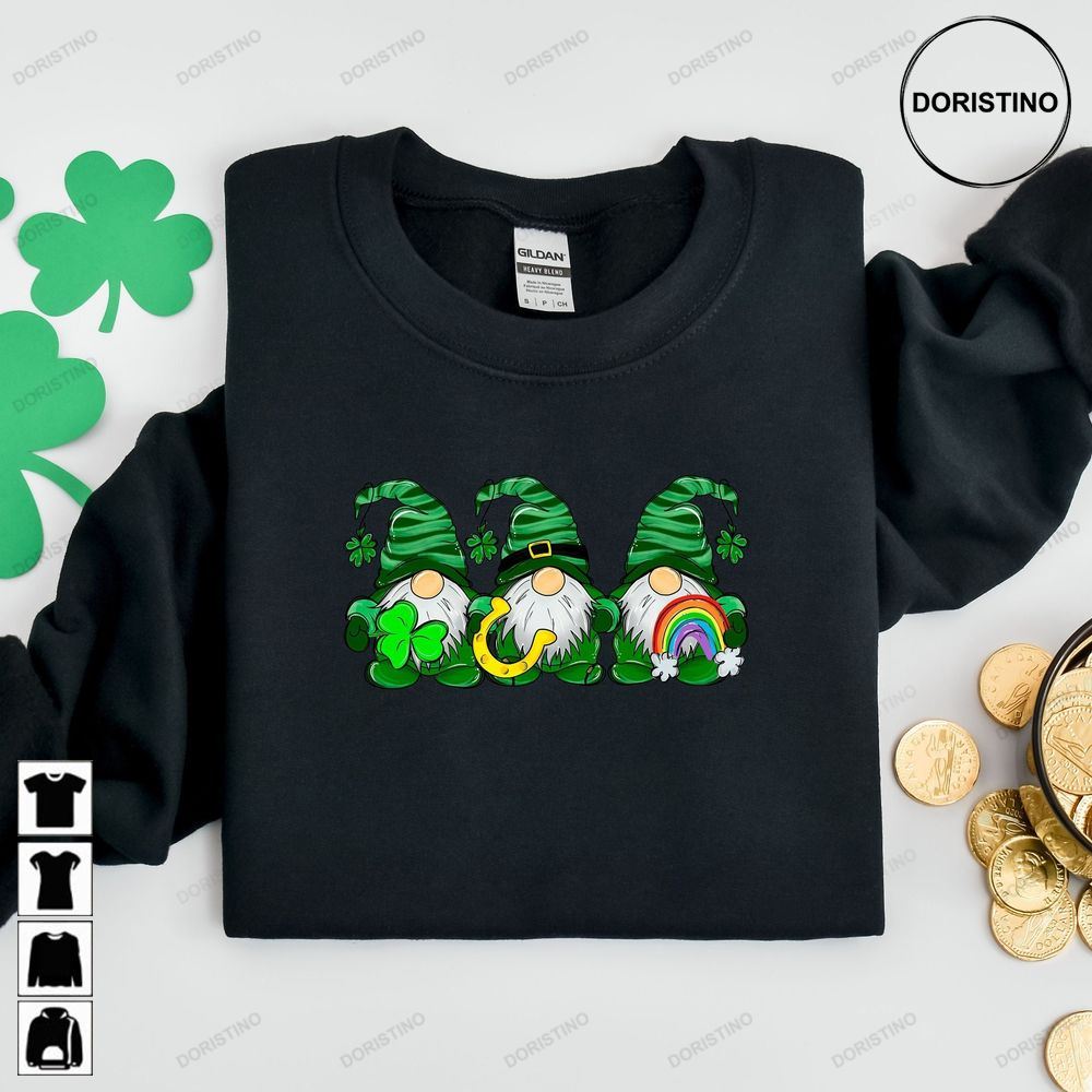 St Patricks Day St Patricks Day Gnome Irish Awesome Shirts