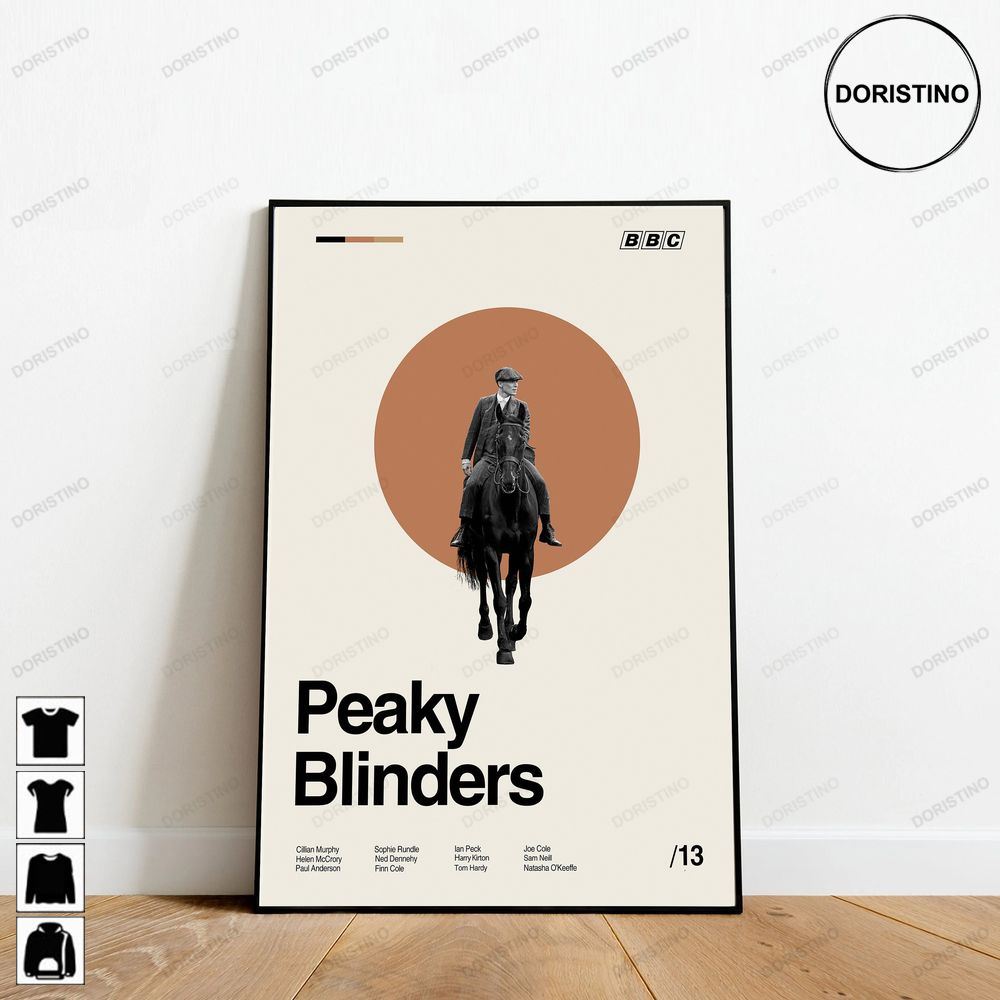 Peaky Blinders Retro Movie Minimalist Art Retro Modern Vintage U3wm5 Trending Style Poster (No Frame)
