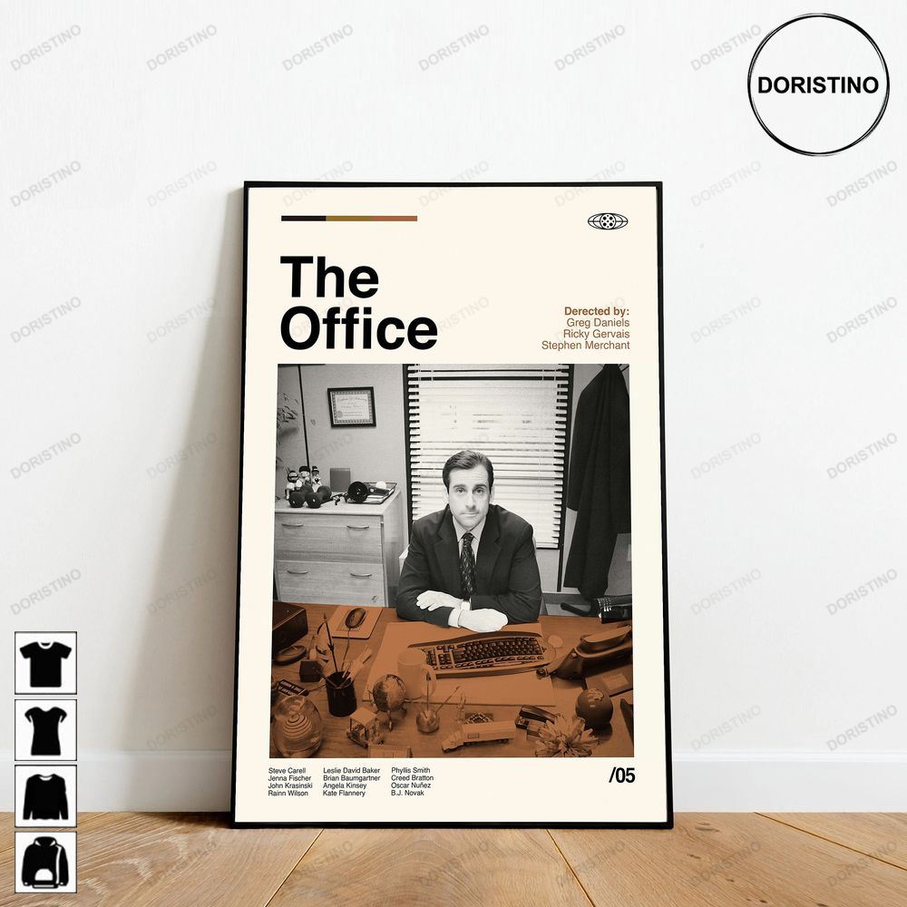 The Office Retro Movie Minimalist Art Retro Modern Vintage Gifts Awesome Poster (No Frame)