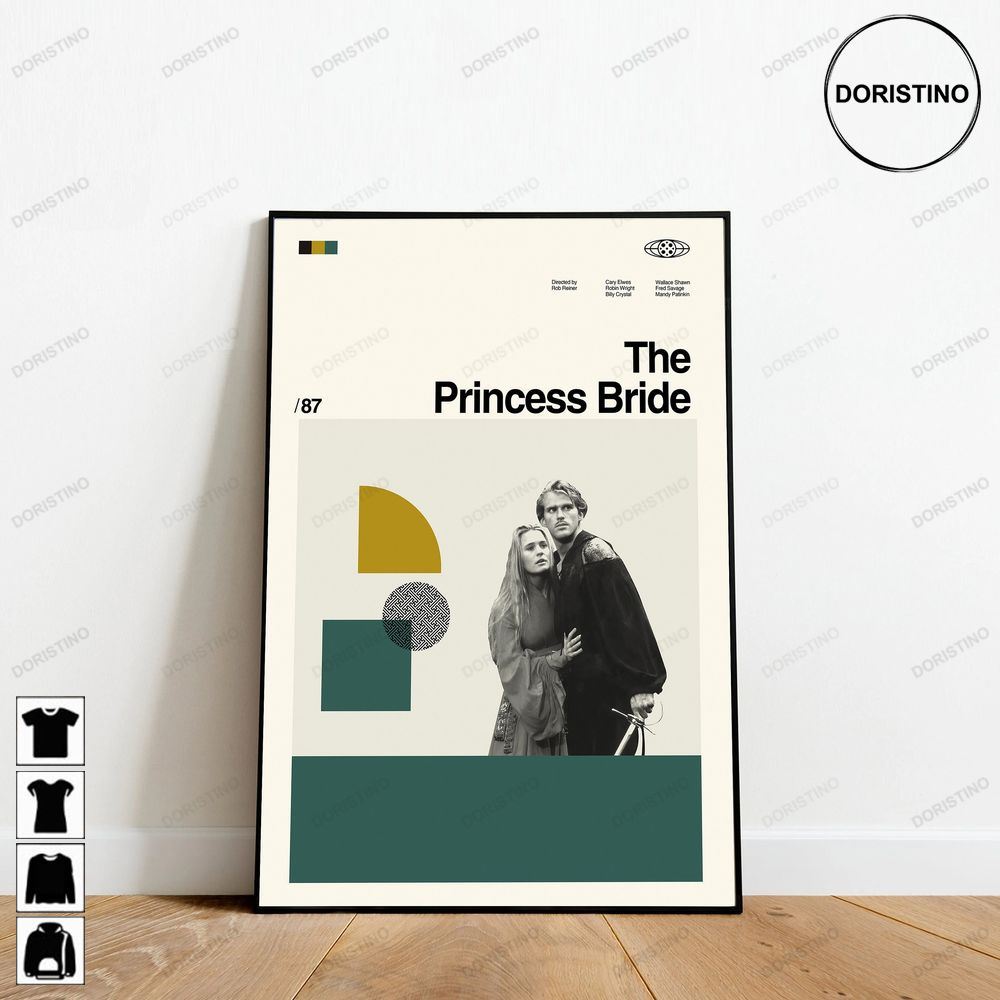 The Princess Bride Rob Reiner Minimalist Art Retro Modern Vintage Abtract Art Limited Edition Posters (No Frame)