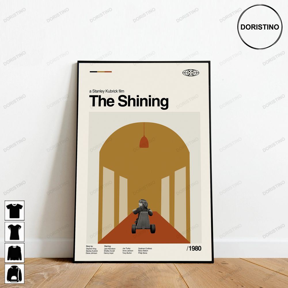 The Shining' Retro Movie Poster