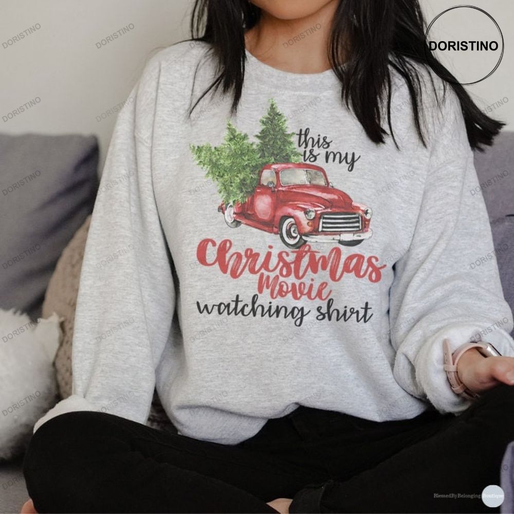 Christmas Movie -christmas Movie Watching Shirt