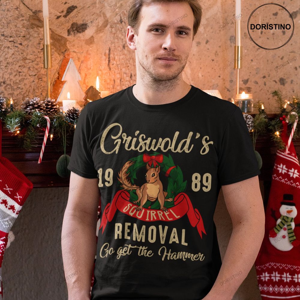 Griswolds Squirrel Removal Funny Christmas Shirts