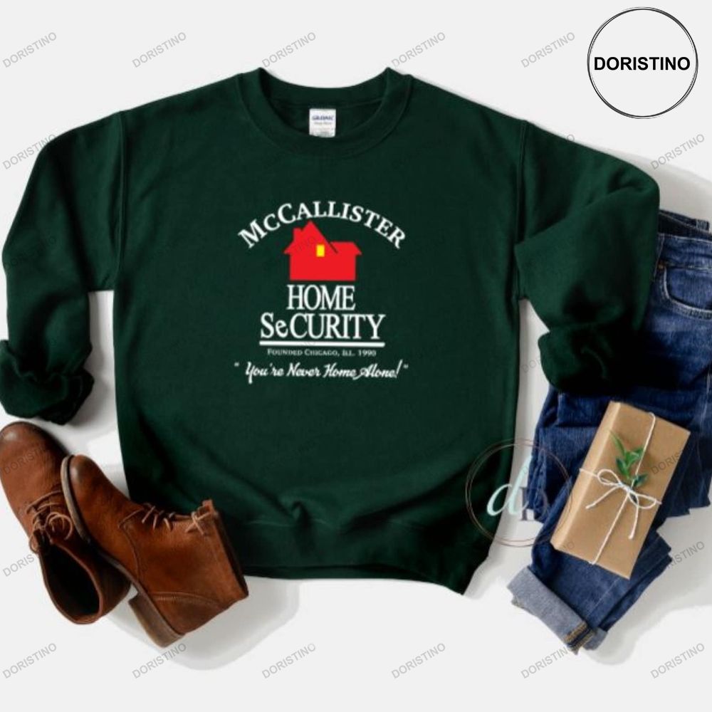 Mccallister Home Security Christmas Movie Watching Shirt
