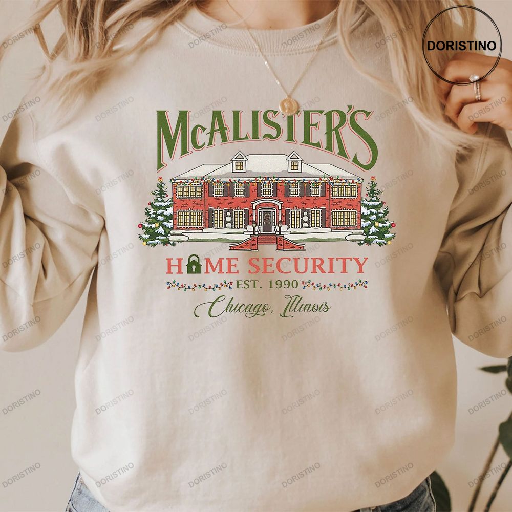 Mccallisters Home Security Christmas Movie Shirt