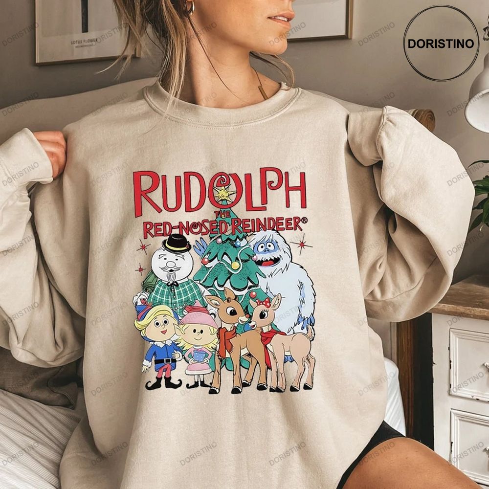 Rudolph Thered Nosed Reindeer Christmas Shirts