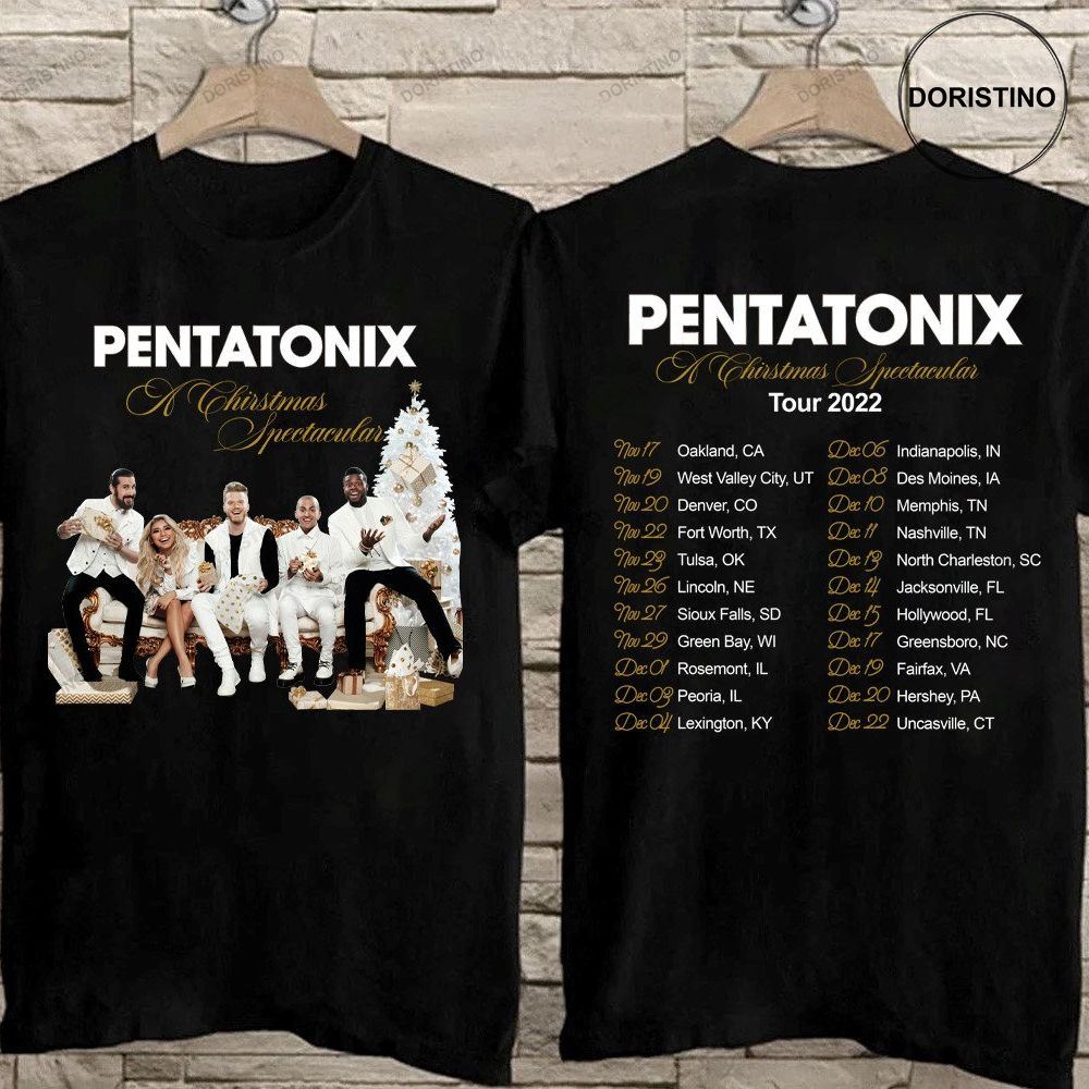 2022 Pentatonix A Christmas Spectacular Tour Shirts