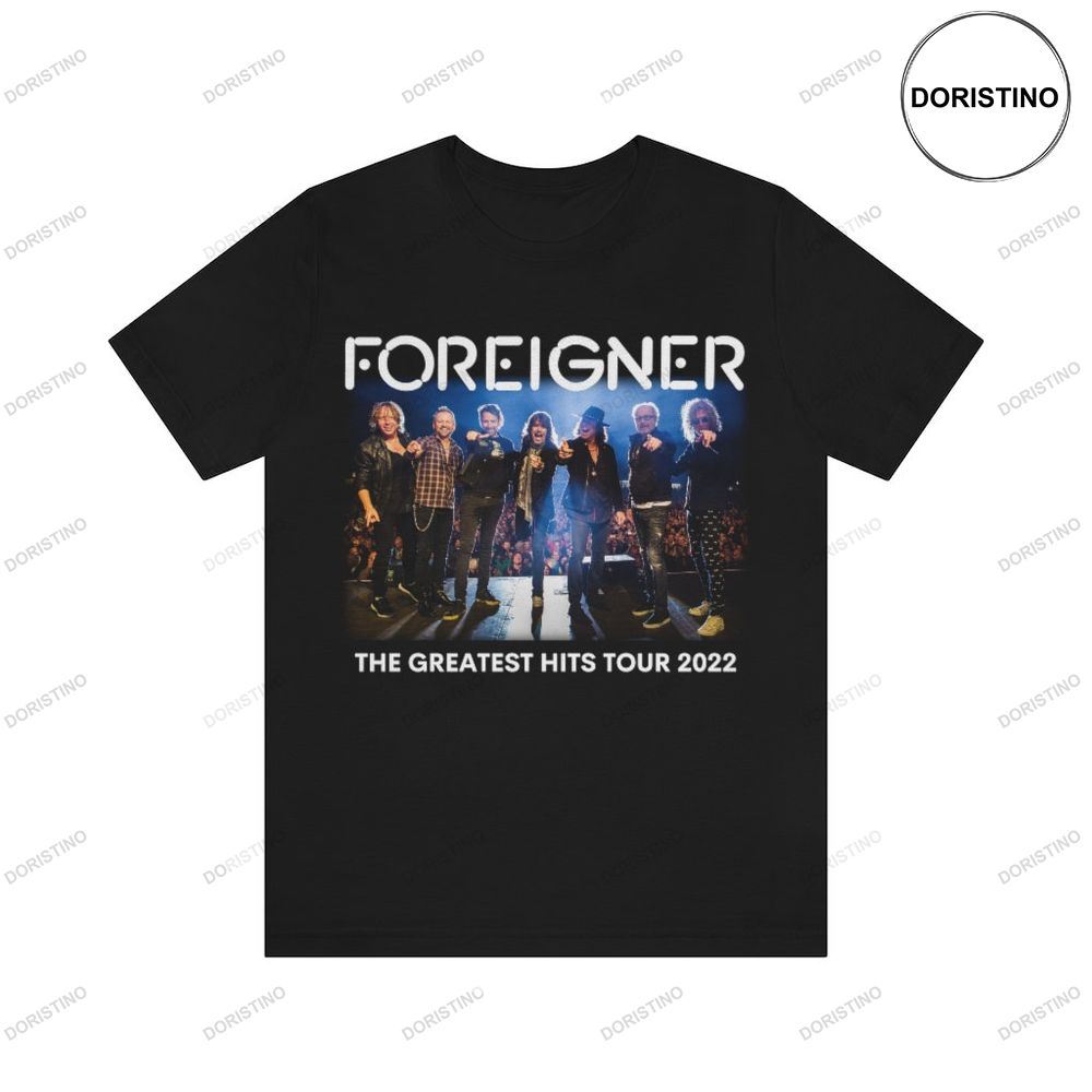 Foreigner The Greatest Hits Tour 2022 Unisex Shirts