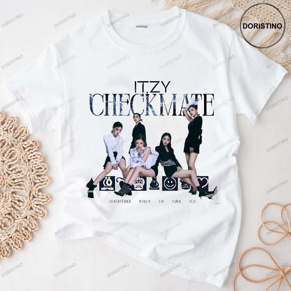 Itzy Checkmate World Tour 2022 Itzy Itzy Shirts