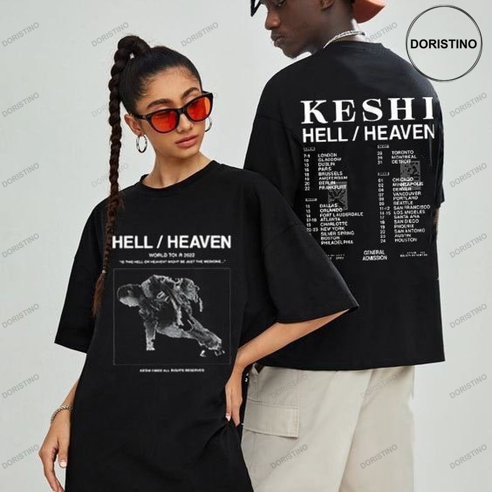 Keshi Hell Heaven World Tour 2022 Keshi Tour 2022 Shirts