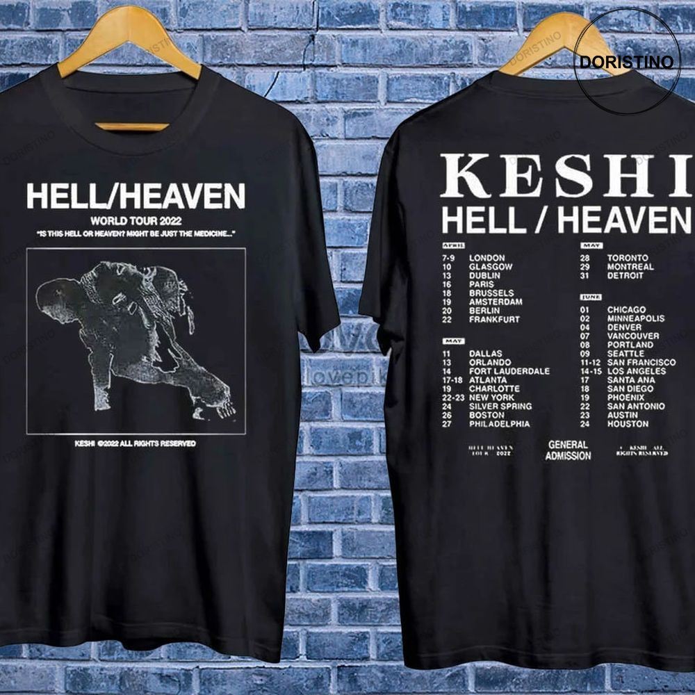 Keshi Hell Heaven World Tour 2022 Shirt