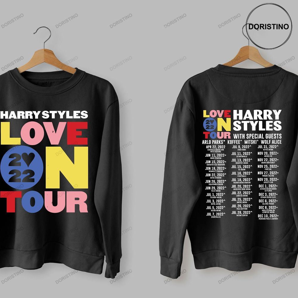 Love On Tour 2022 Harry Styles Love On Tour Shirt