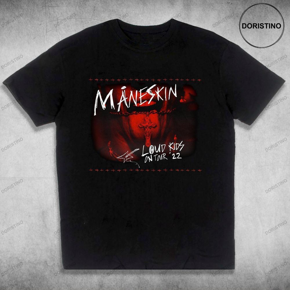 Maneskin Loud Kids On Tour 2022 Tank Shirt