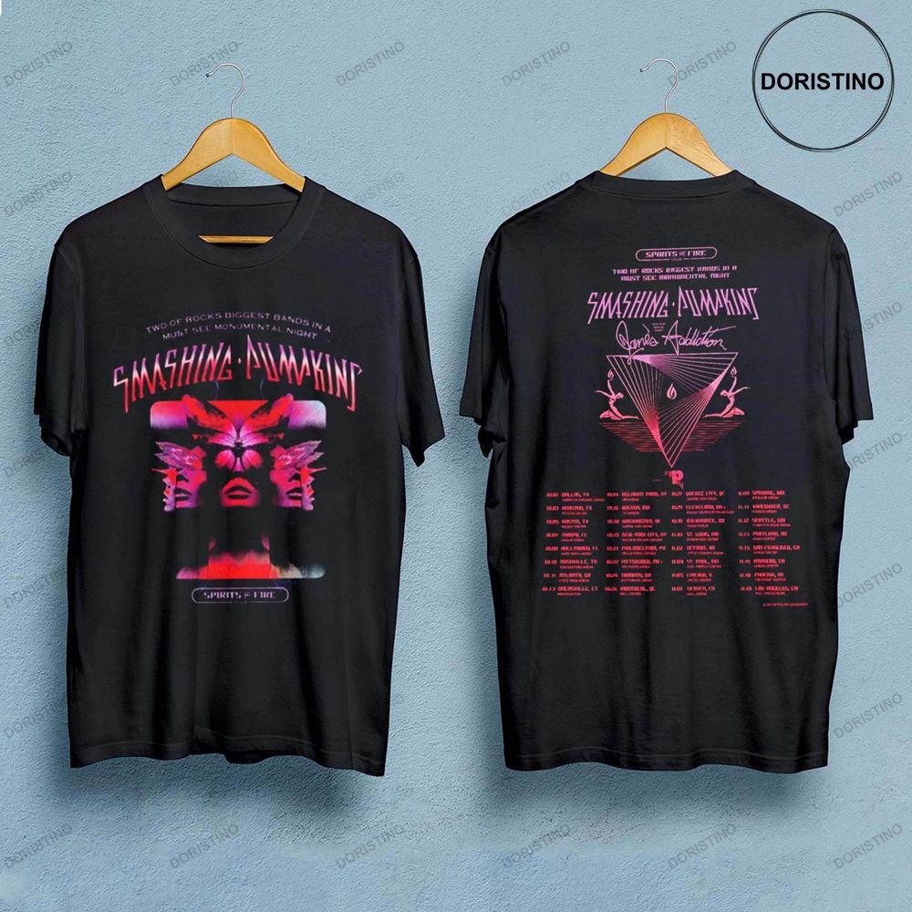Smashing Pumpkins Spirits On Fire Tour 2022 Rock Shirt