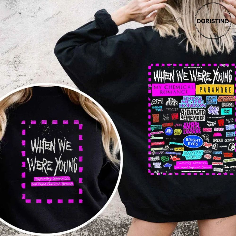 When We Were Young Festival Tour 2022 Essential When Shirt