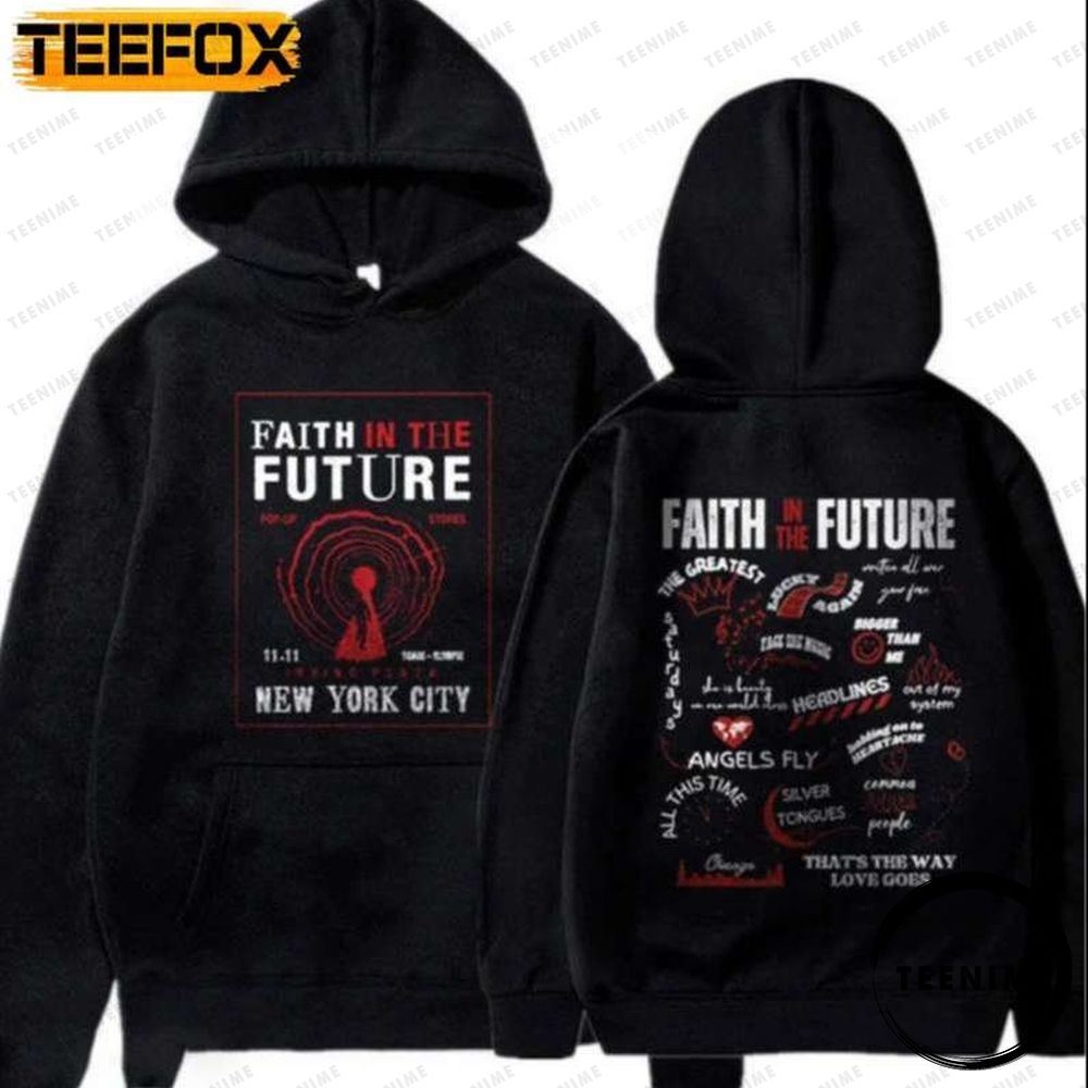 Louis Tomlinson Faith In The Future Tour 2023 Limited Edition Shirts