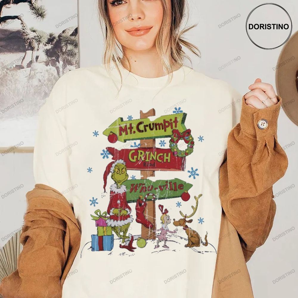 Im A Grinchaholic Christmas Whoville Sweter Shirts