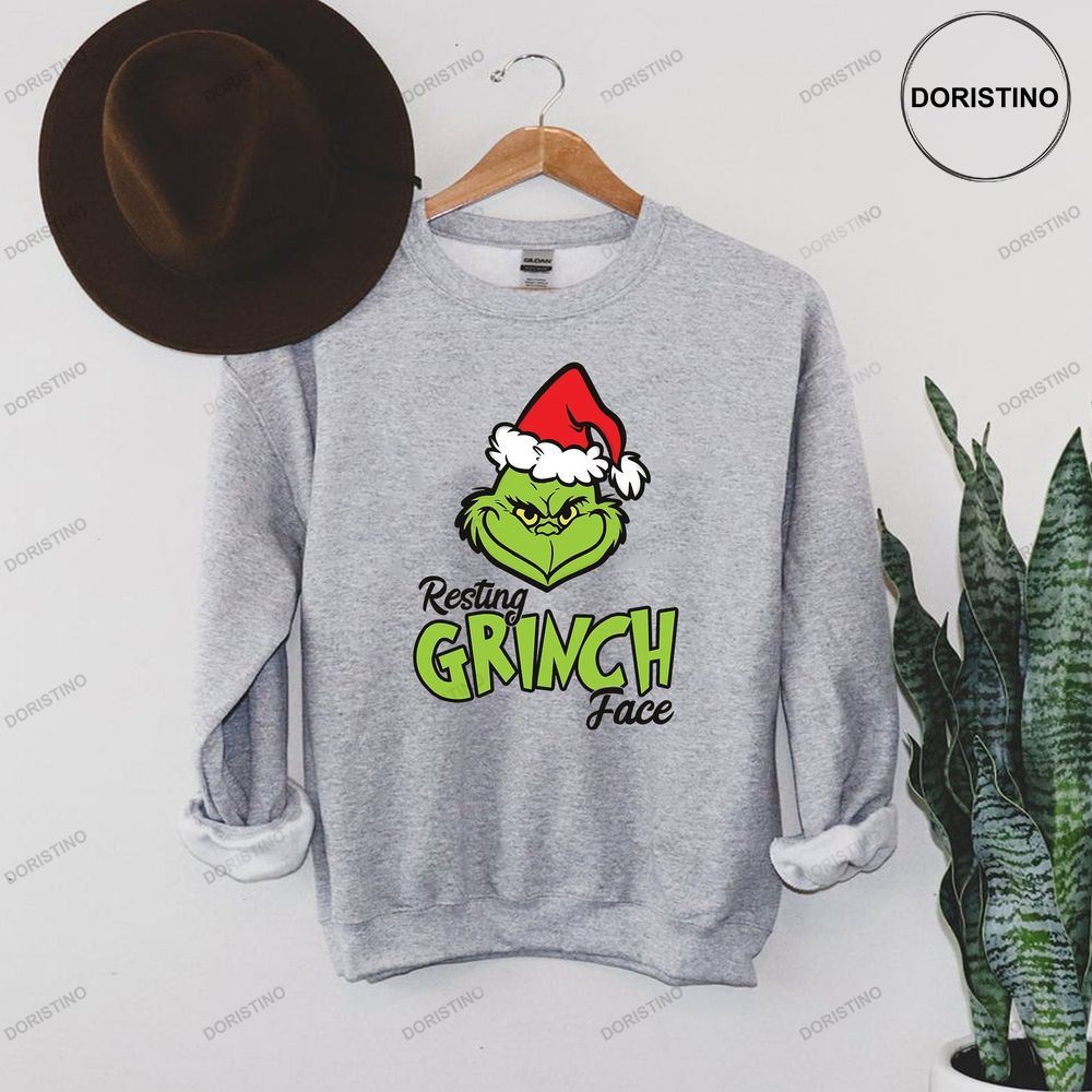 Stole Christmas Resting Grinch Face Shirt