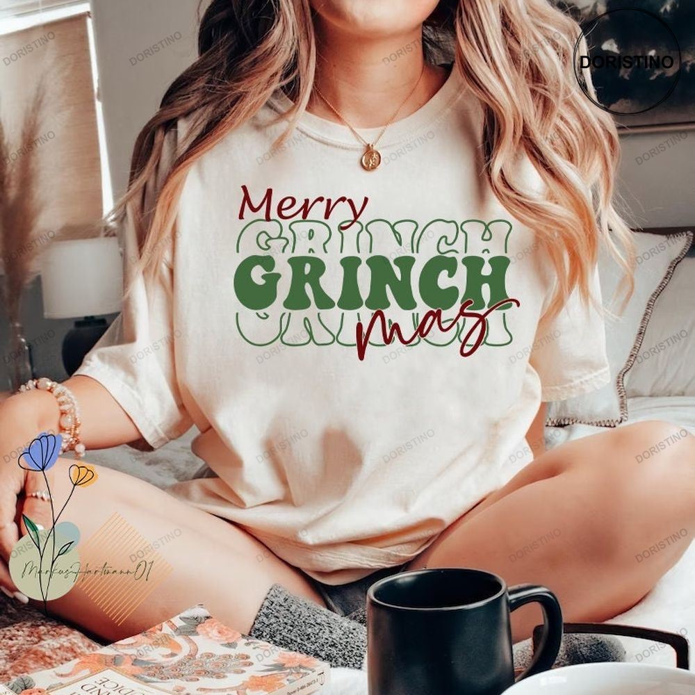 Vintage Comfort Colors Merry Grinchmas Grinch Christmas Shirt