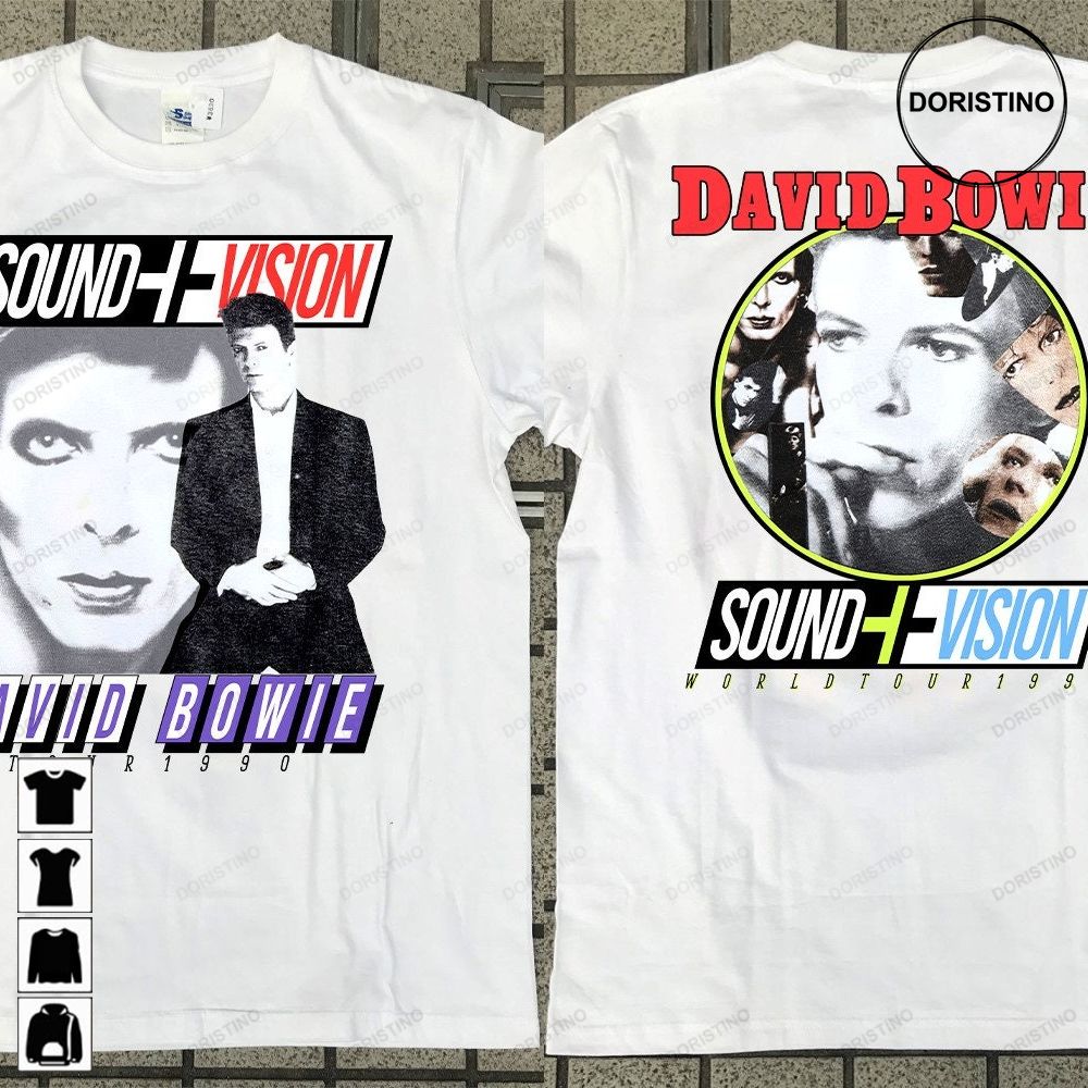 1990 David Bowie Sound Vision World Tour David Trending Style
