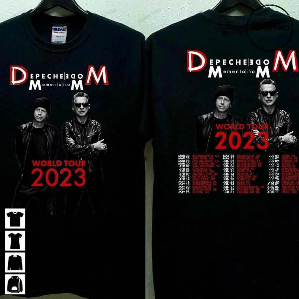 2023 Depeche Mode Memento Mori World Tour Depeche Trending Style