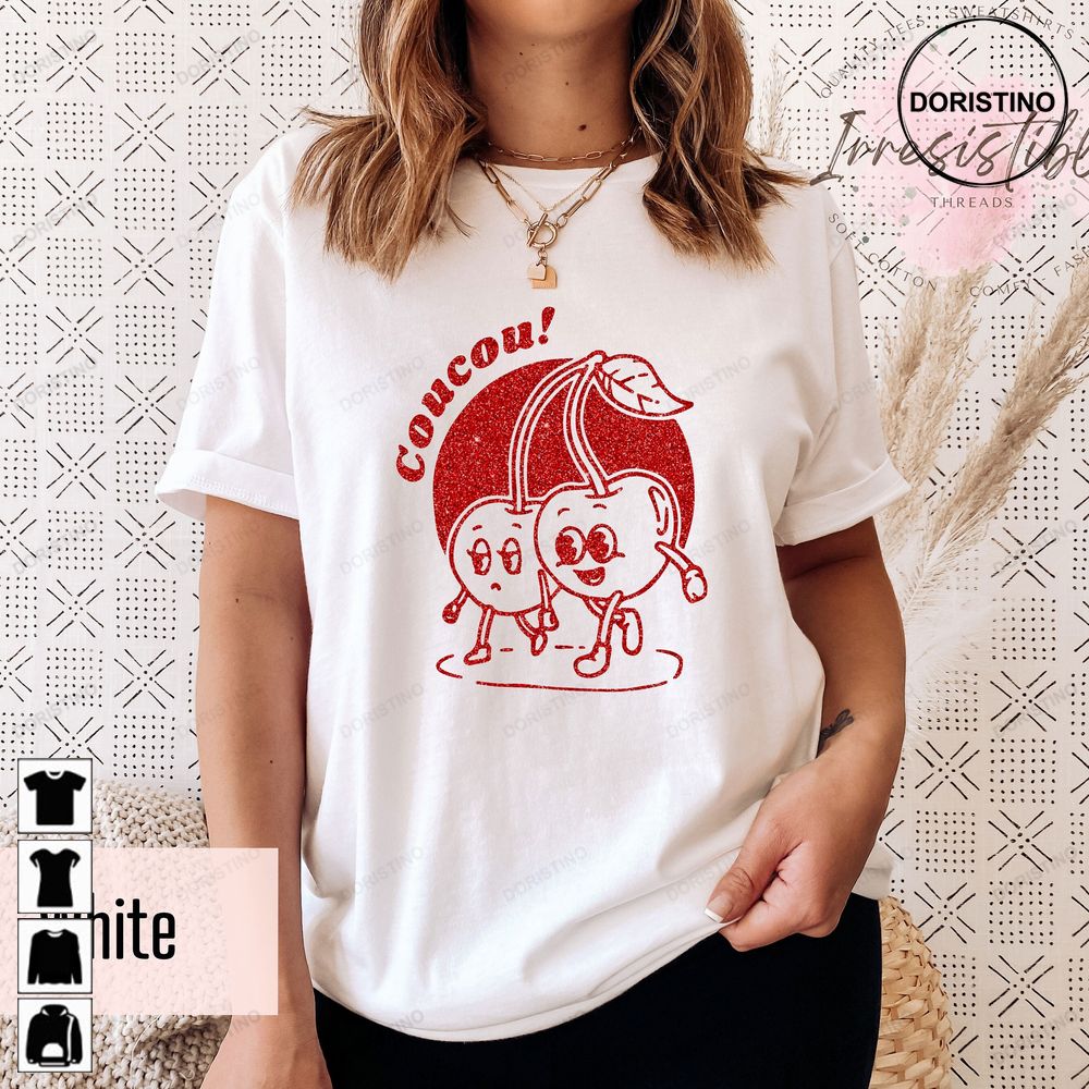 Coucou Cherry For Fans Retro Cherries Music Limited T-shirt