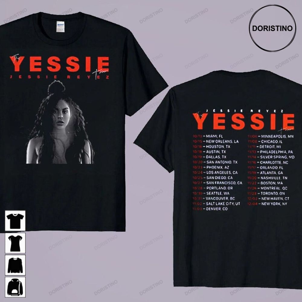 Jessie Reyez The Yessie Tour Concert 2022 Limited T-shirt