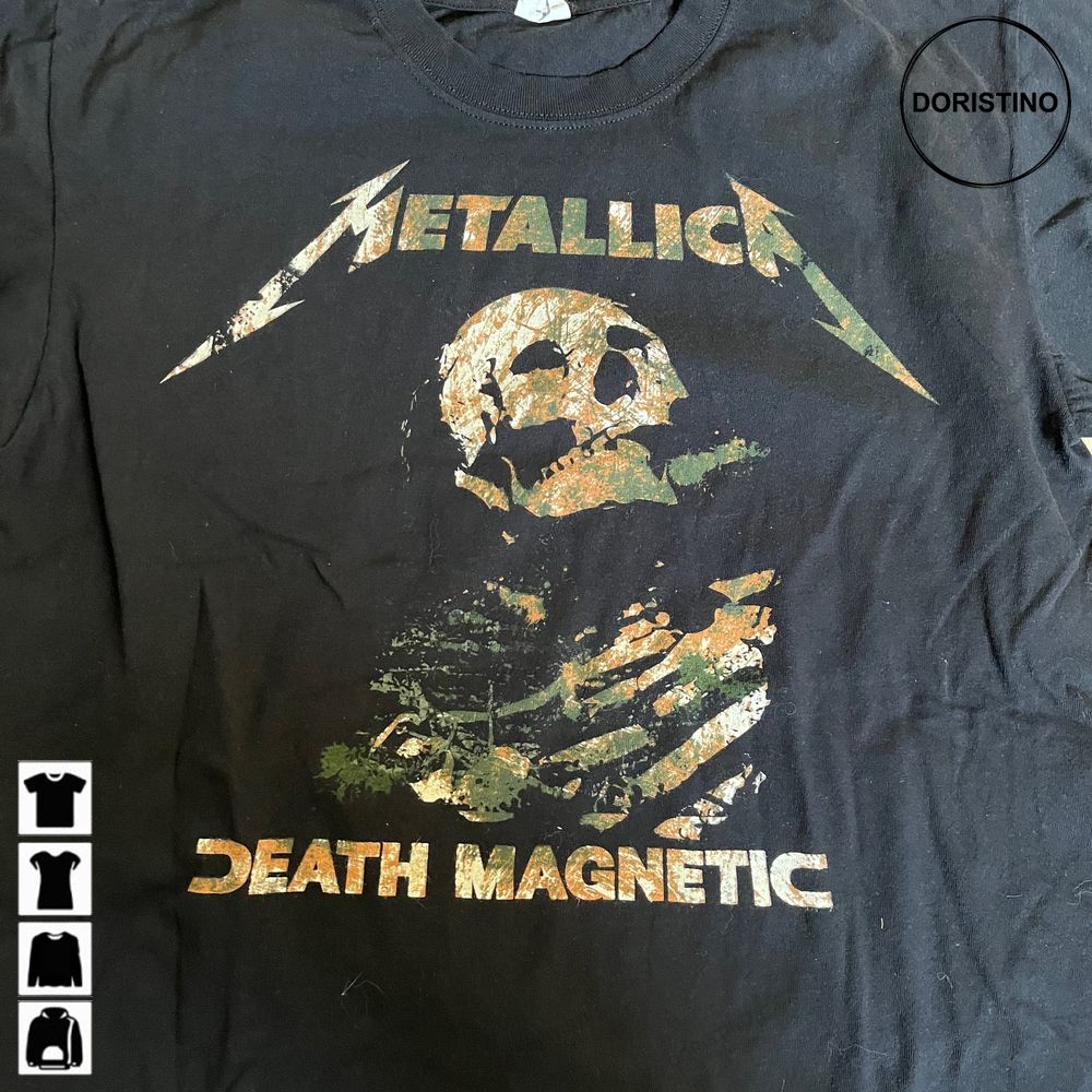 Metallica Death Magnetic Original Usa Tour Size L Trending Style