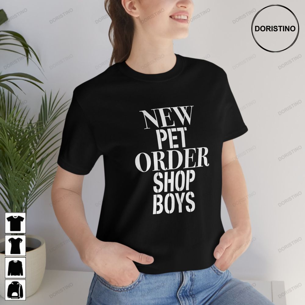 New Order Pet Shop Boys Unity Tour 2022 Unisex Soft Trending Style