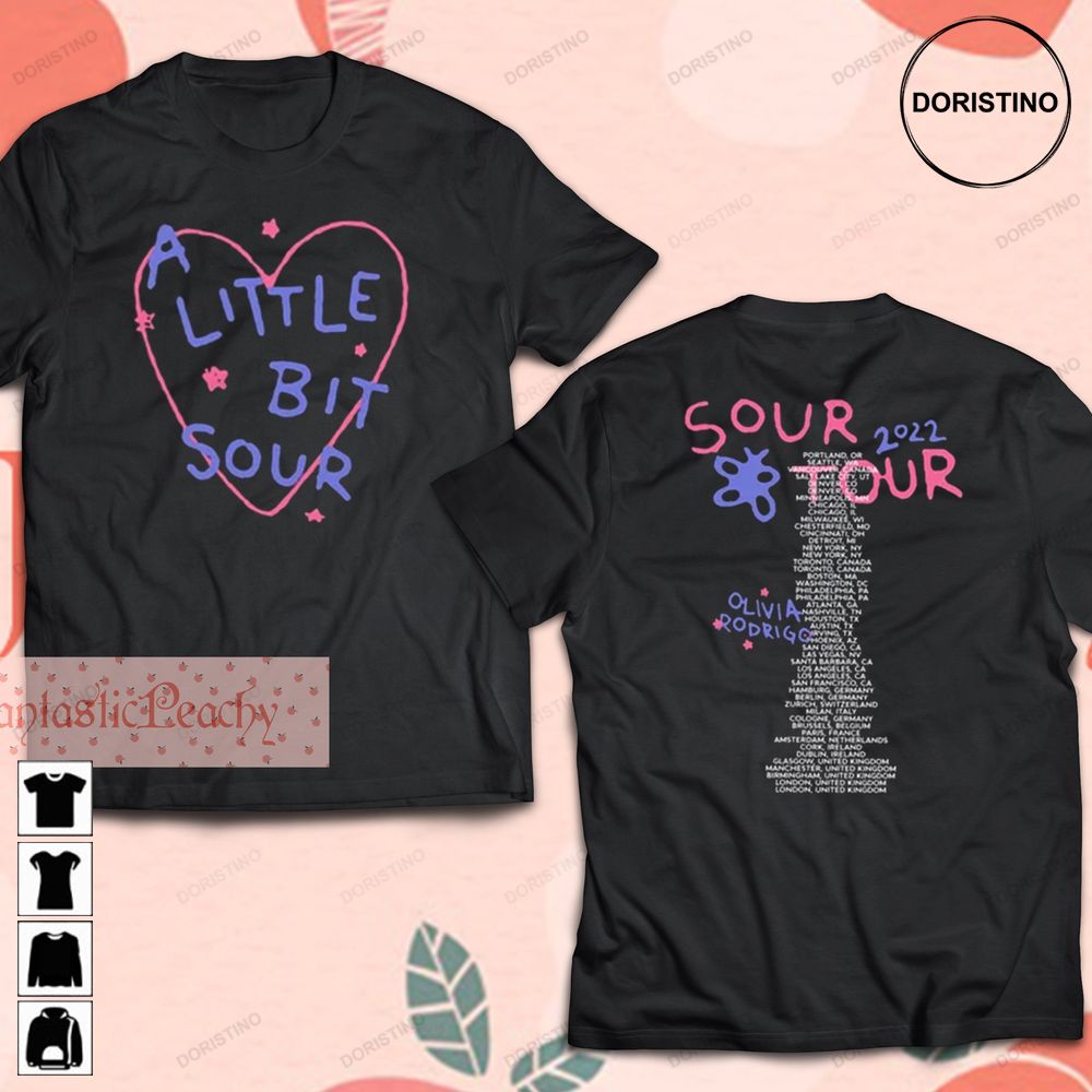 Oliviarodrigo Sour Tour 2022 Sour Tour Limited T-shirt