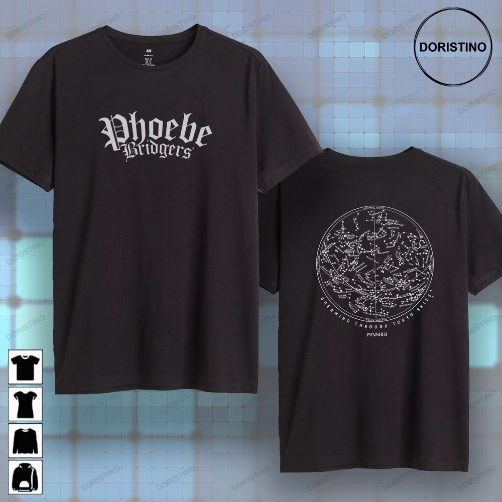 Phoebe Bridgers Fan Tour 2022 Phoebe Limited T-shirt