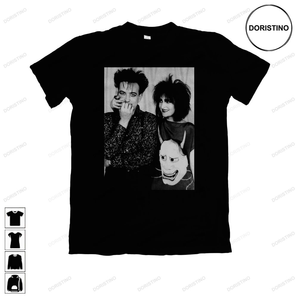Robert Smith And Siouxsie Sioux Goth The Cure Siouxsie Awesome Shirt