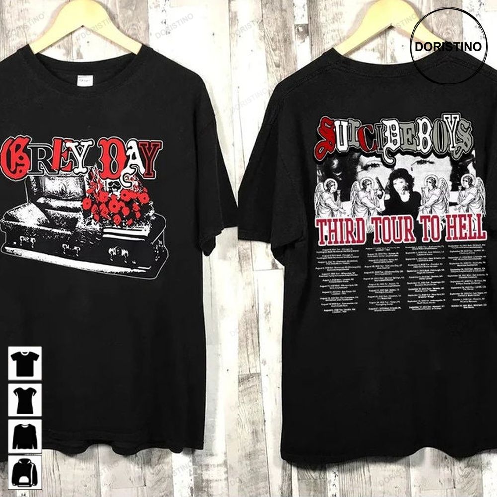 Suicideboys Band Grey Day Tour 2022 Suicideboys Limited T-shirt
