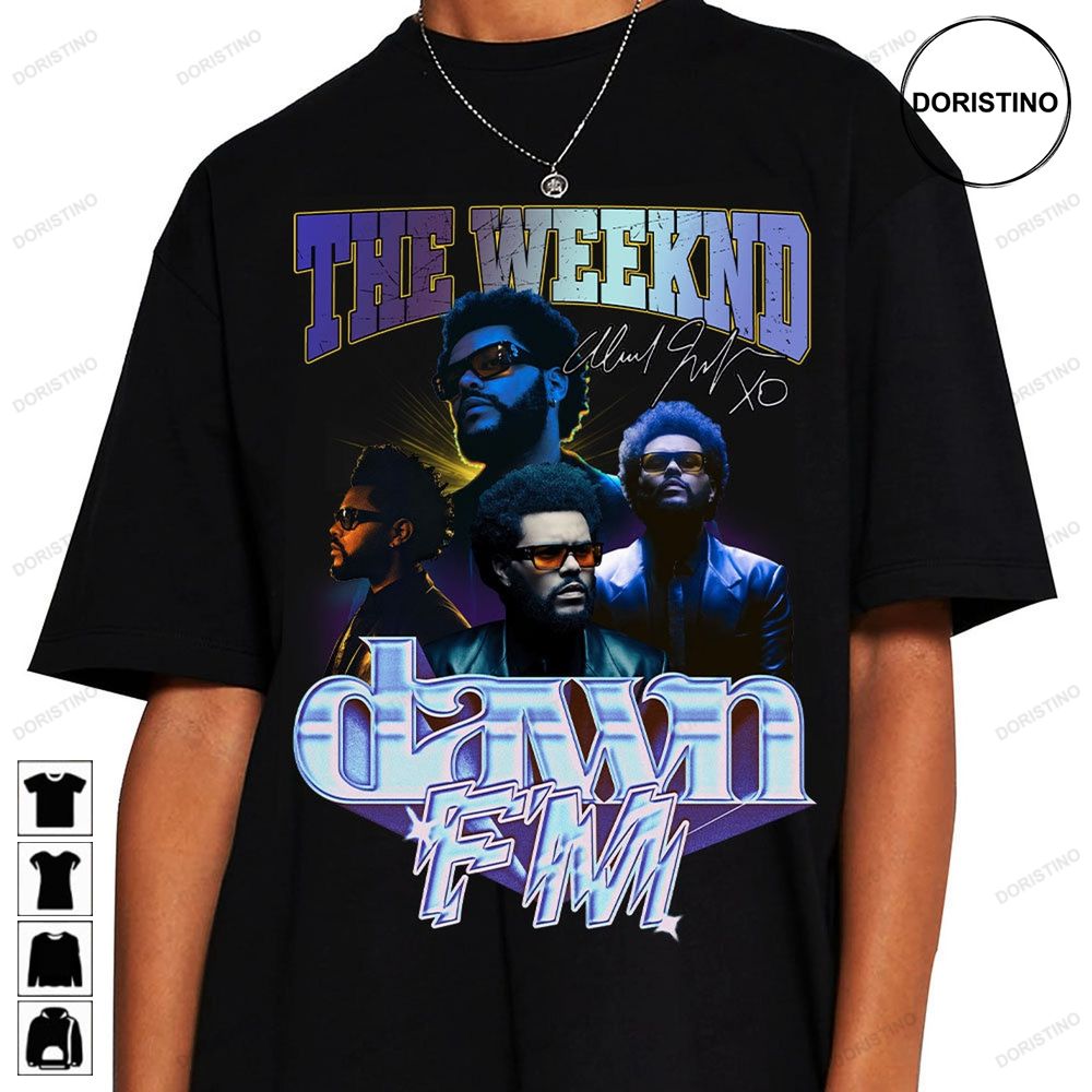 The Weeknd After Hours Til Dawn Tour Dawn Fm For Limited T-shirt