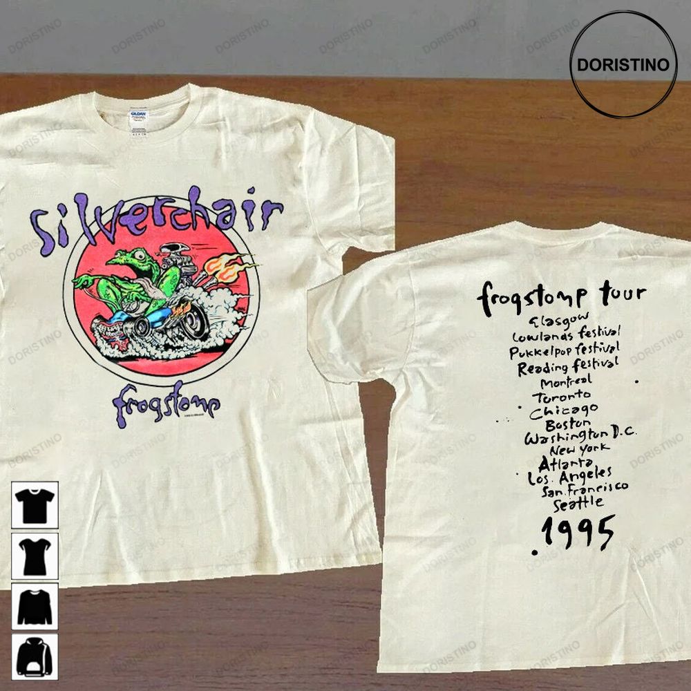 Vintage 1995 Silverchair Frogstomp Tour Concert 90s Awesome Shirt