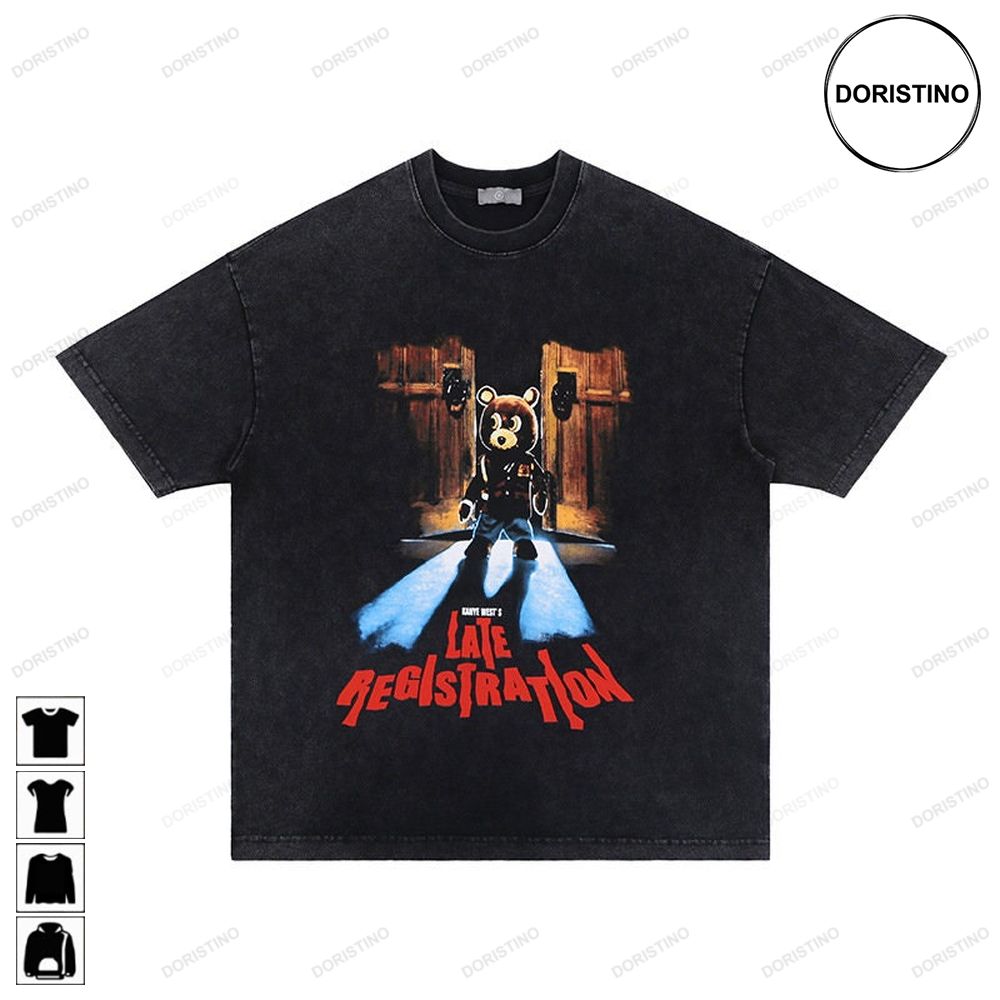 Vintage Ye Late Registration Tour Limited T-shirt