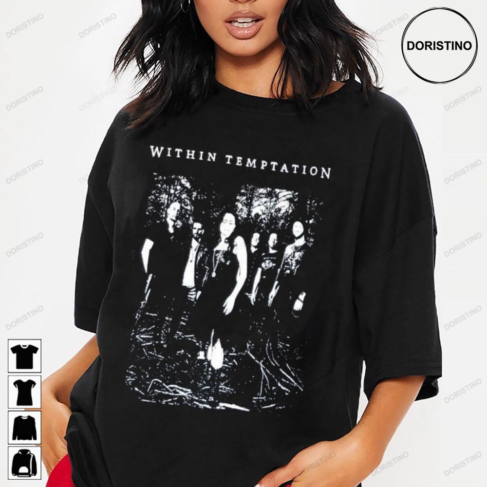 Within Temptation Trendy Unisex Tour 2022 Uk England Limited T-shirt